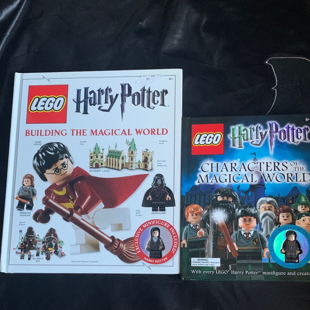 LEGO Harry Potter Magical World characters encyclopedia 2 mini figures intact